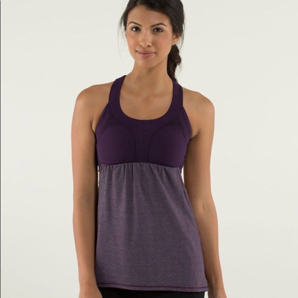Lululemon 2-In-Run Tank Size 4 - Picture 8 of 9